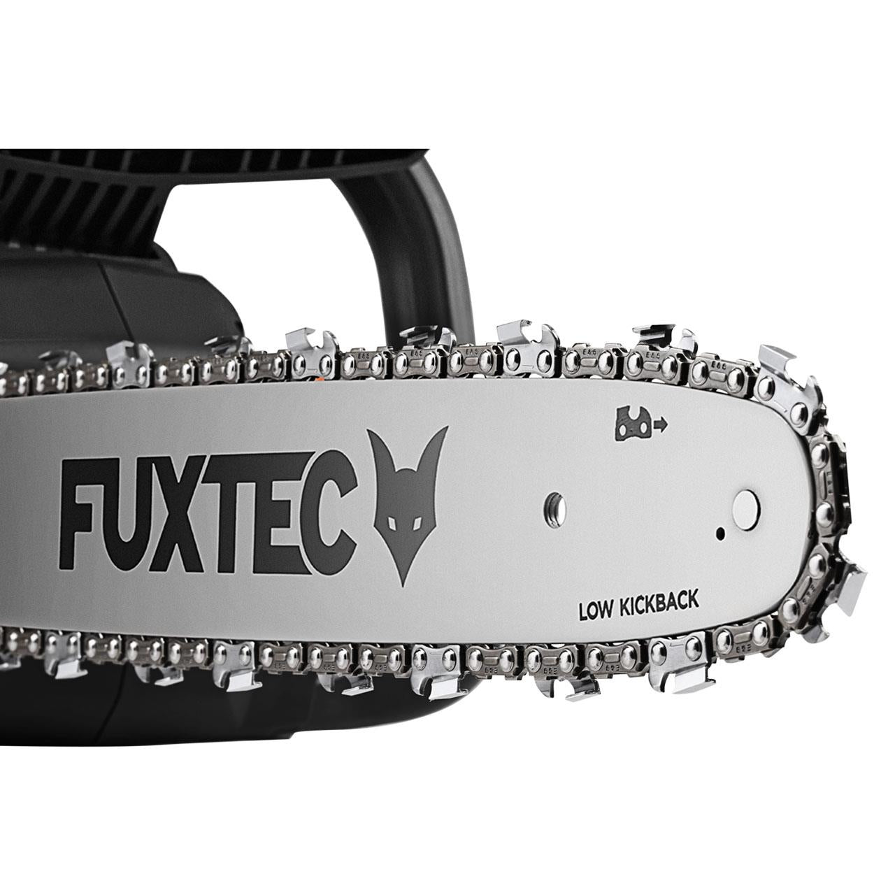 Akumulátorová retazová píla FUXTEC 2x20V FX-E2KSSET s batériou a nabíjackou