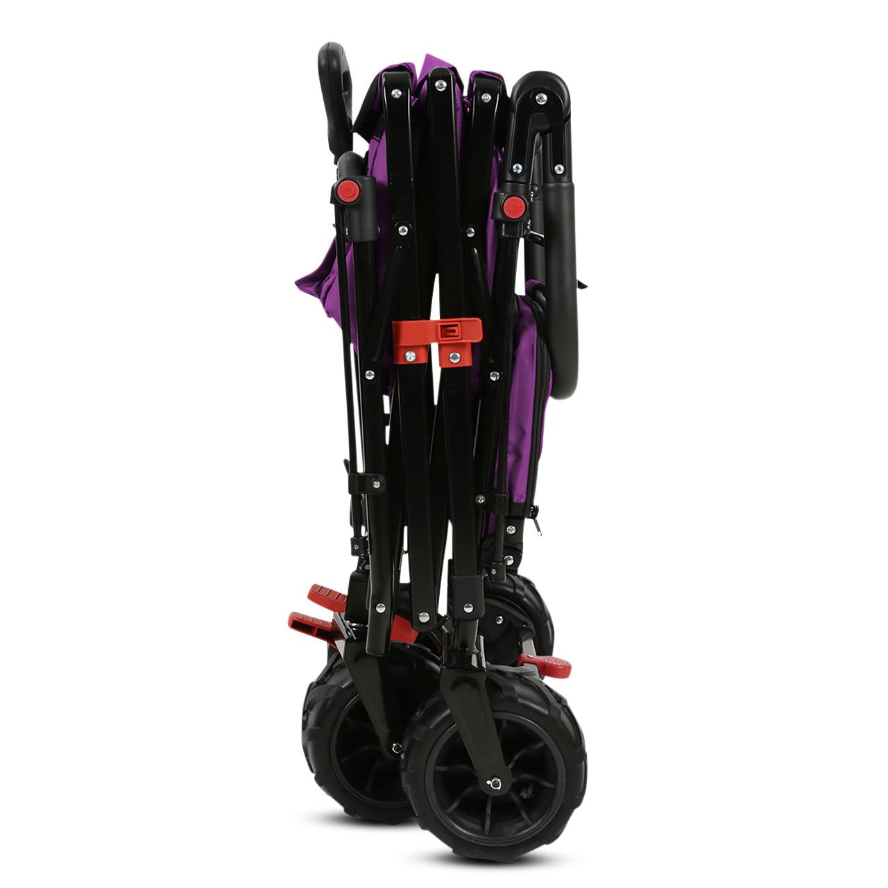 Plážový rucný vozík FUXTEC FX-CTB800 so slnecnou strieškou s UV ochranou, rukovätou na tlacenie a vnútorným rozšírením