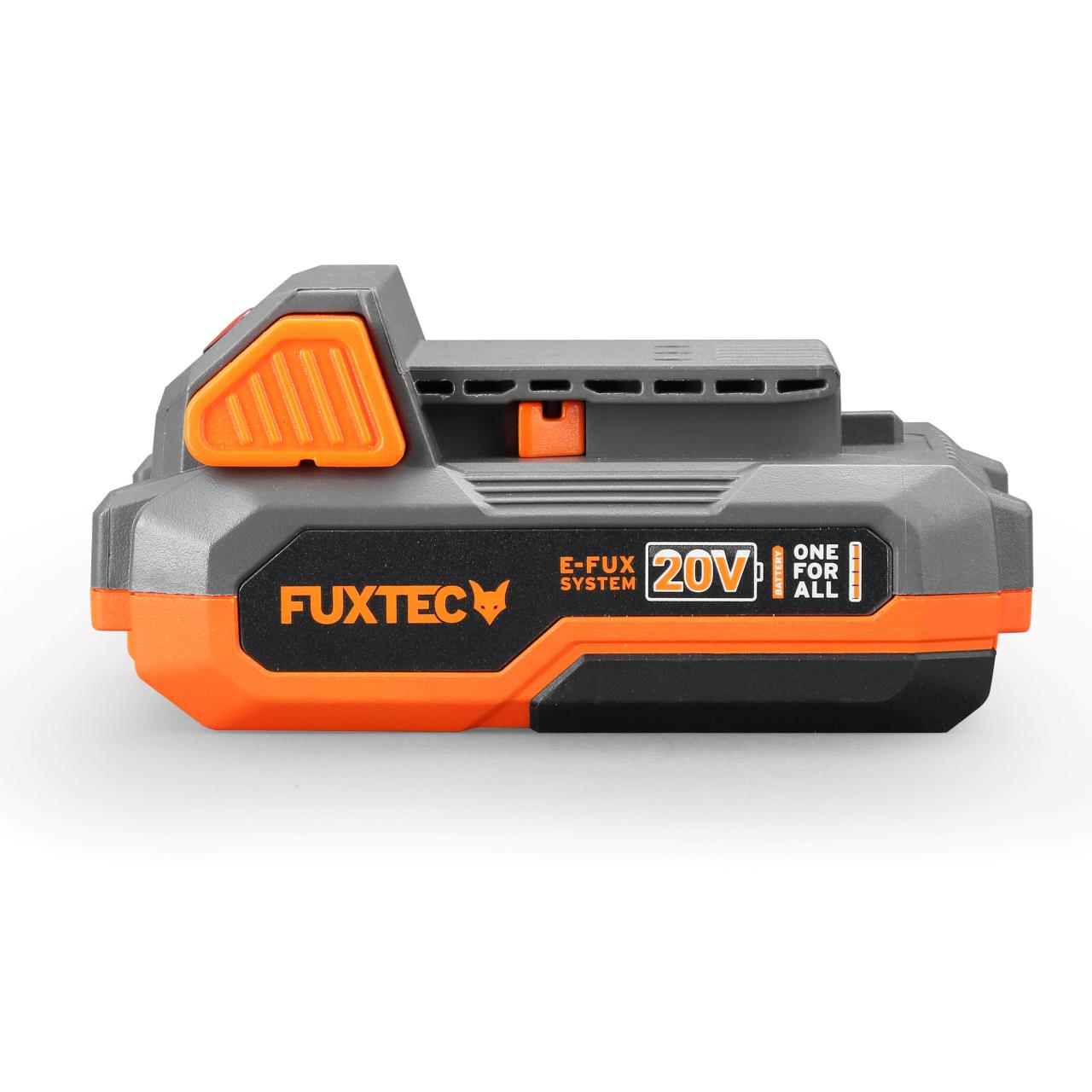 Akumulátorová retezová pila FUXTEC 20V FX-E1KS20 SET 2 s 1 x akumulátorem 2Ah, 1 x nabíjeckou 2,4A