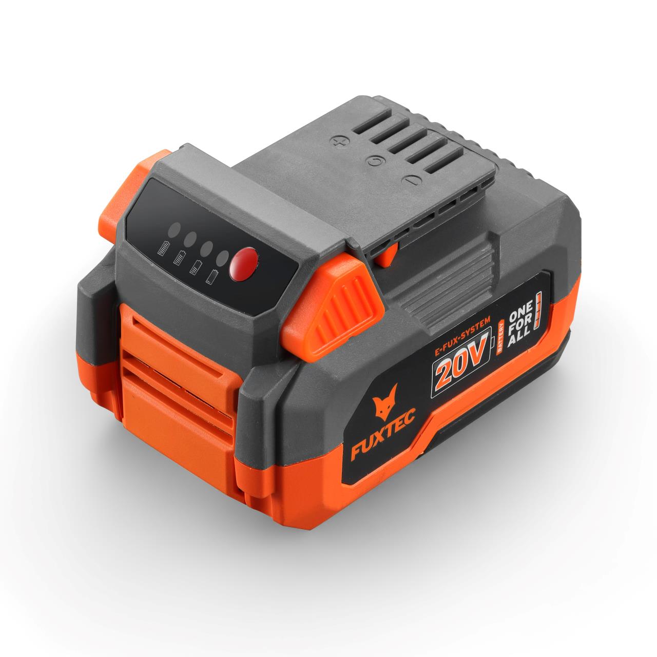 FUXTEC 20V Akku Laubbläser FX-E1LB20 SET 3 mit 1 x Akku 4Ah, 1 x Ladegerät 1A