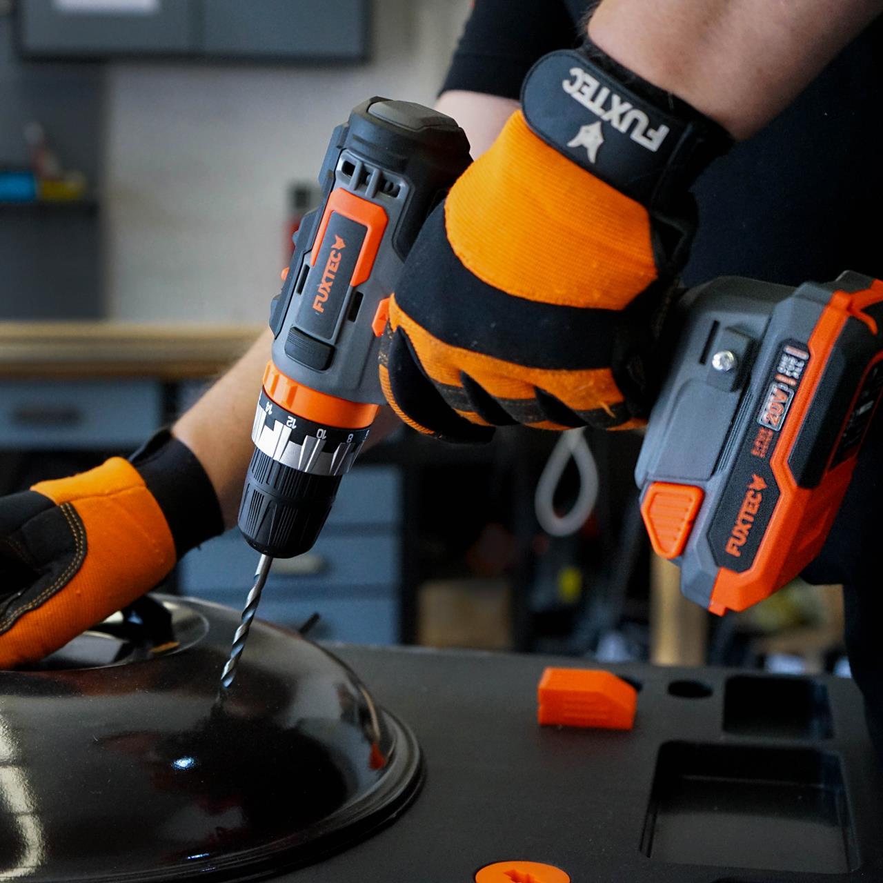 Akumulátorový šroubovák FUXTEC 20V FX-E1BS20 bez akumulátoru, bez nabíjecky