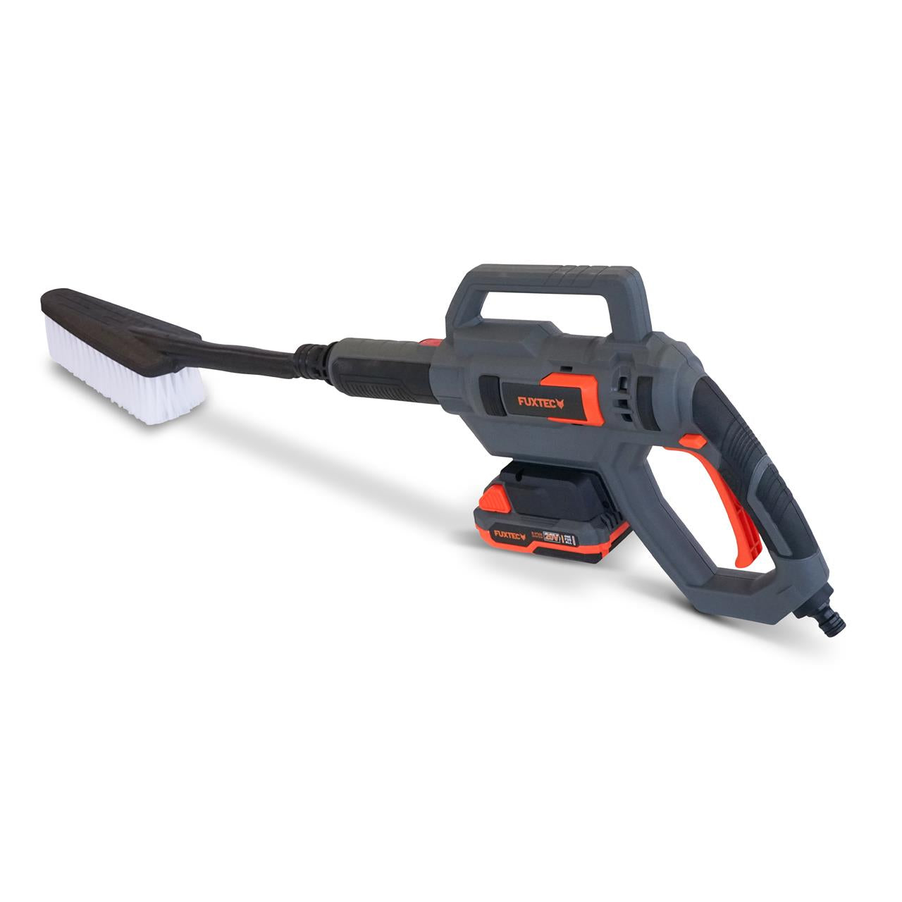 FUXTEC 20V akumulátorový vysokotlakový cistic FX-E1HDR20 SET s 1 x batériou 2Ah, 1 x nabíjackou 1A