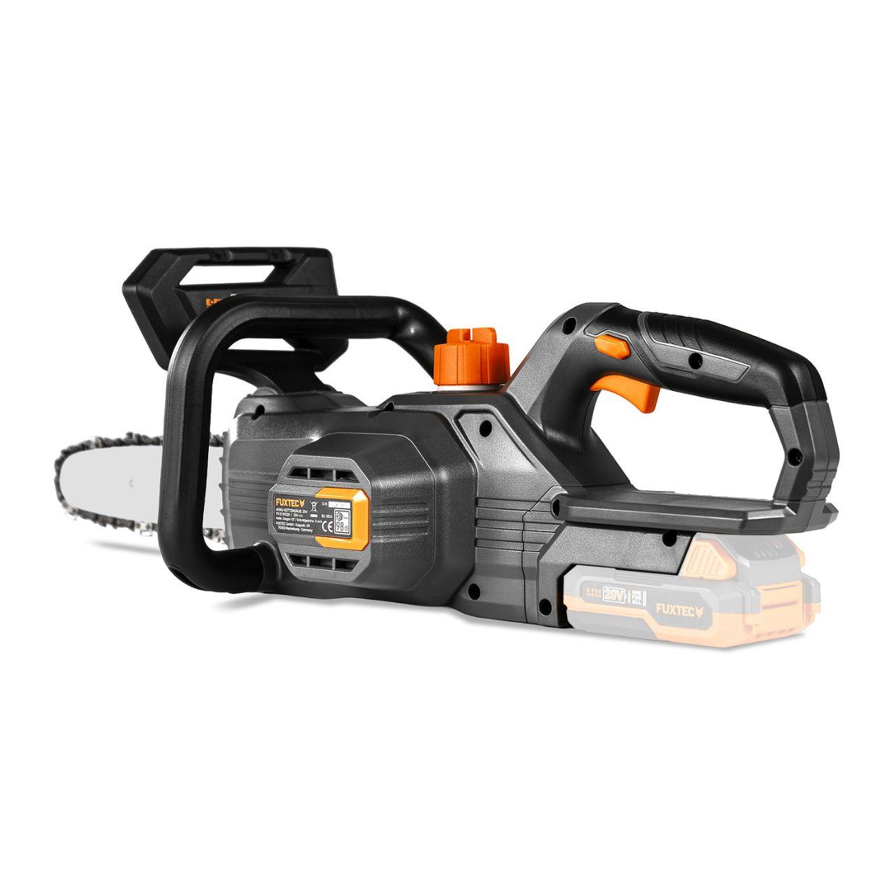 Akumulátorová retezová pila FUXTEC 20V FX-E1KS20 bez akumulátoru, bez nabíjecky