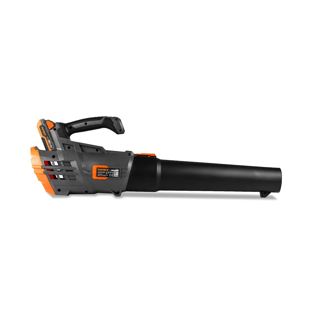 FUXTEC 20V Akku Laubbläser FX-E1LB20 SET 3 mit 1 x Akku 4Ah, 1 x Ladegerät 1A