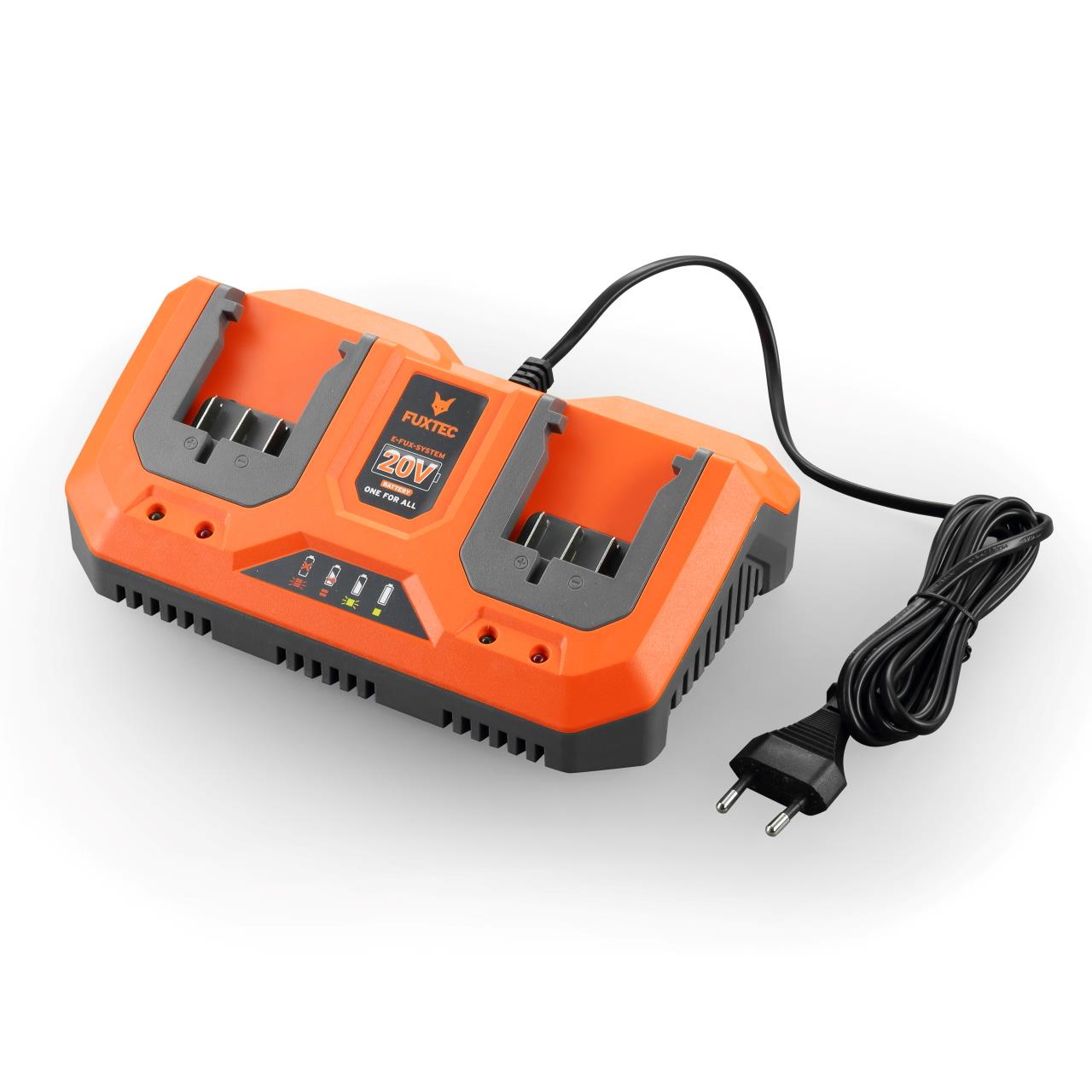 Akumulátorová zahradní souprava FUXTEC FX-E1RM20-Set 40V (2x20V) &amp; FX-E1RT20 20V