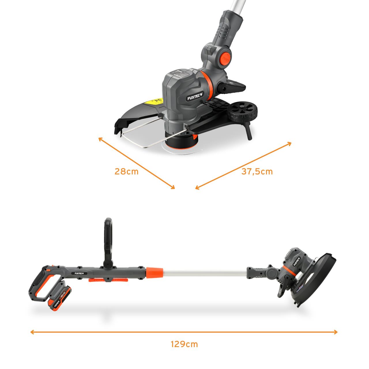 Akumulátorový vyžínac trávy 20 V  FX-E1RT20PROSET