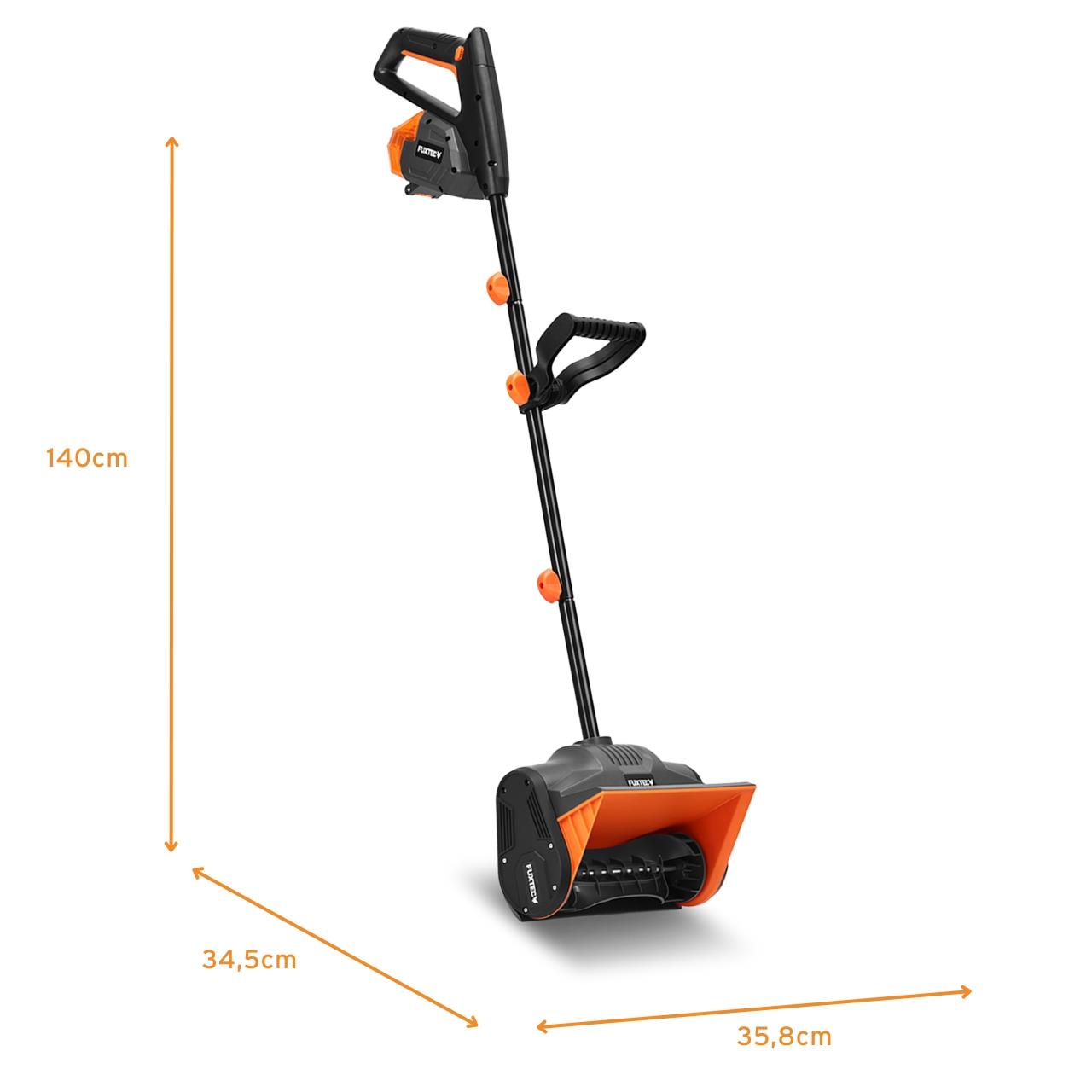 Akumulátorová snehová fréza FUXTEC FX-E1SCH20SET vcetne baterie a nabíjecky