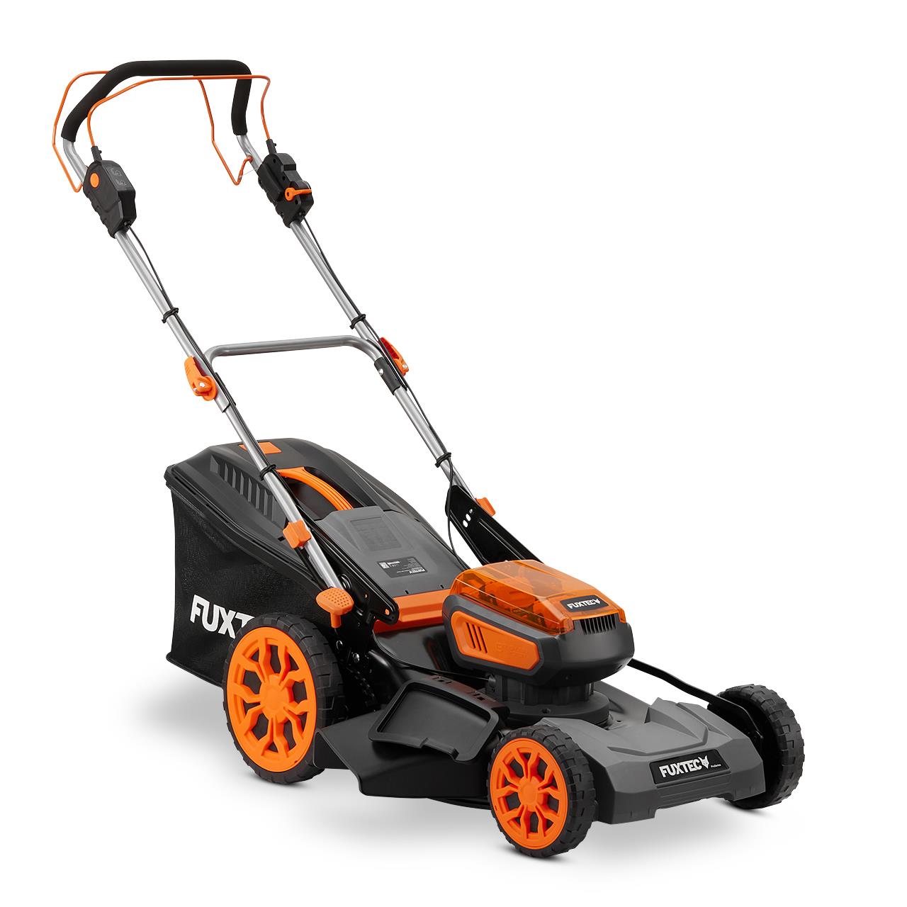 Akku Rasenmäher FX-E2RM46PRO SET mit flexiblem Antrieb