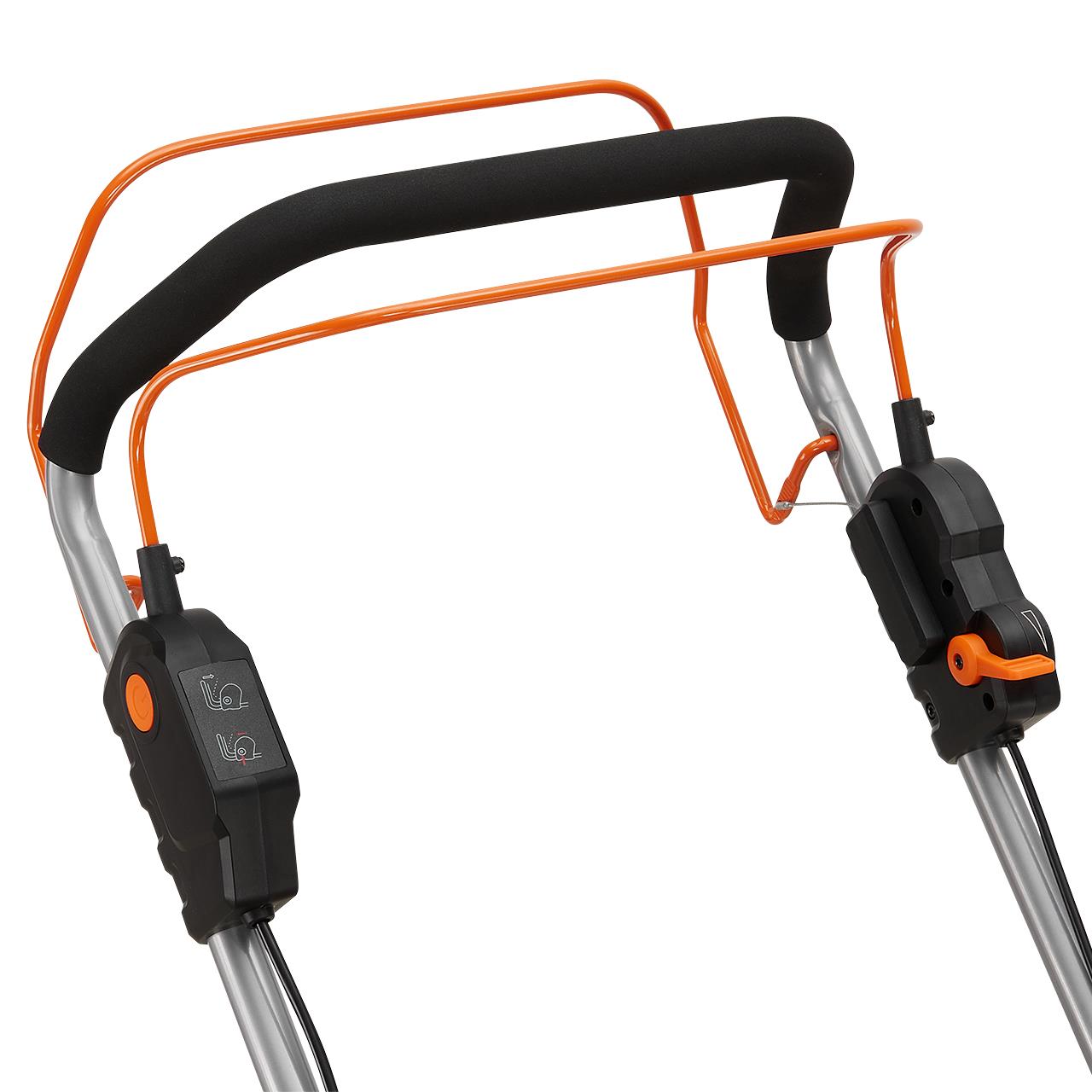 Akku Rasenmäher FX-E2RM46PRO SET mit flexiblem Antrieb