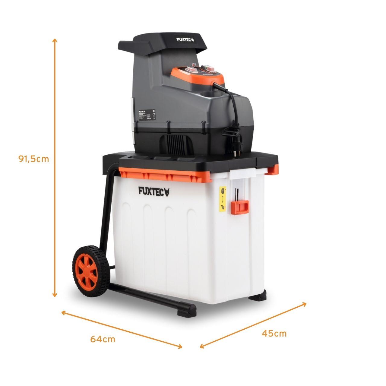 Elektrický zahradní drtic FUXTEC FX-EGH2800B