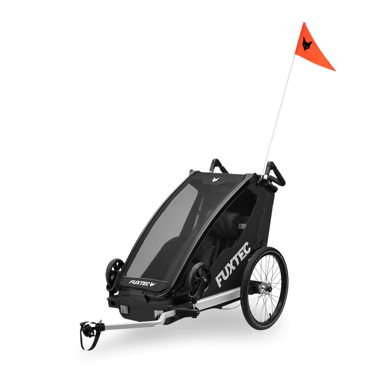 V: B-Ware FUXTEC Fahrradanhänger 1-Sitzer FX-FA1S