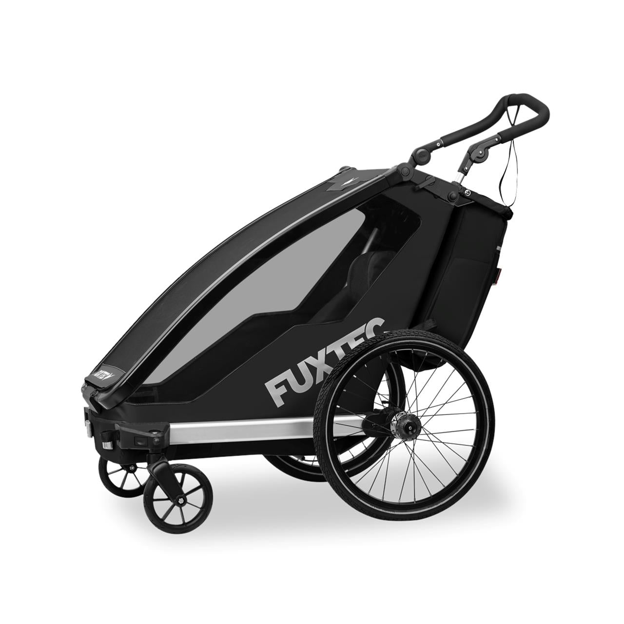 V: B-Ware FUXTEC Fahrradanhänger 1-Sitzer FX-FA1S