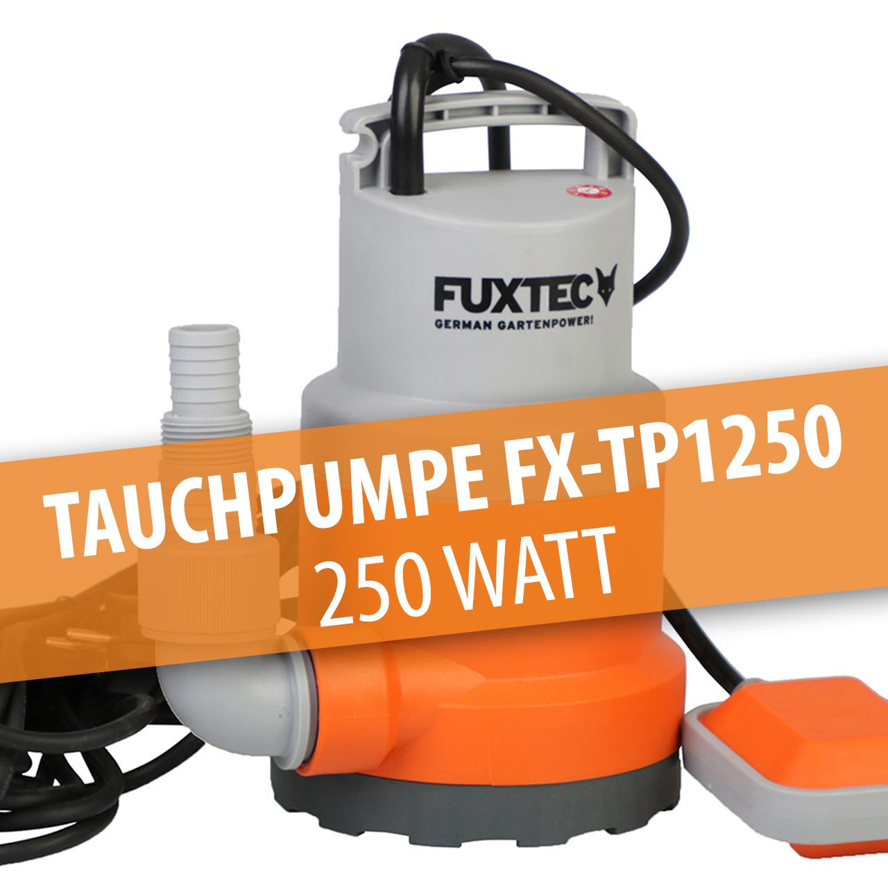 Ponorné cerpadlo FUXTEC FX-TP1250 - 250 wattu