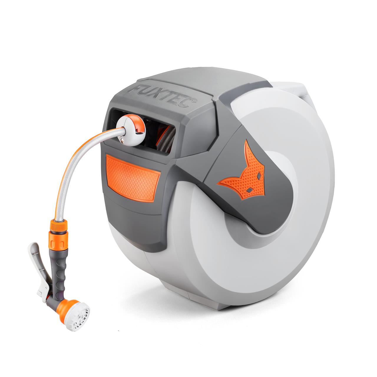 Navijak na vodnú hadicu FUXTEC 30 m okrúhly FX-WSA30