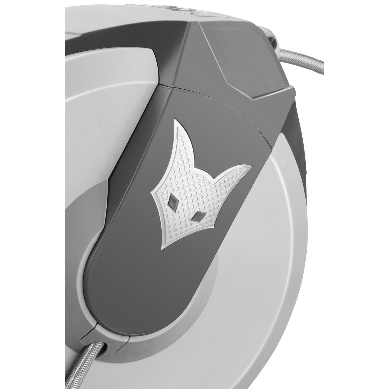 FUXTEC navijak na vodnú hadicu 20 m okrúhly FX-WSA20G sivý